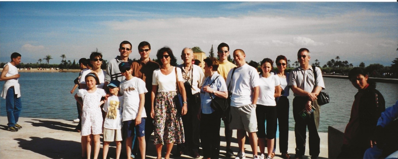 Famille de Jacques Bourdillon au Maroc en 1999