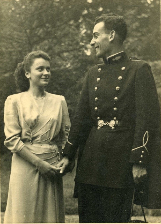 Jacques Bourdillon et Marguerite Thvenot 1947