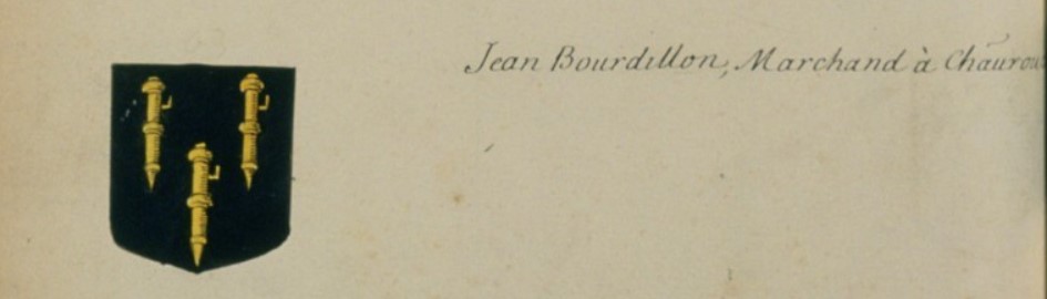 Héraldique Jean Bourdillon