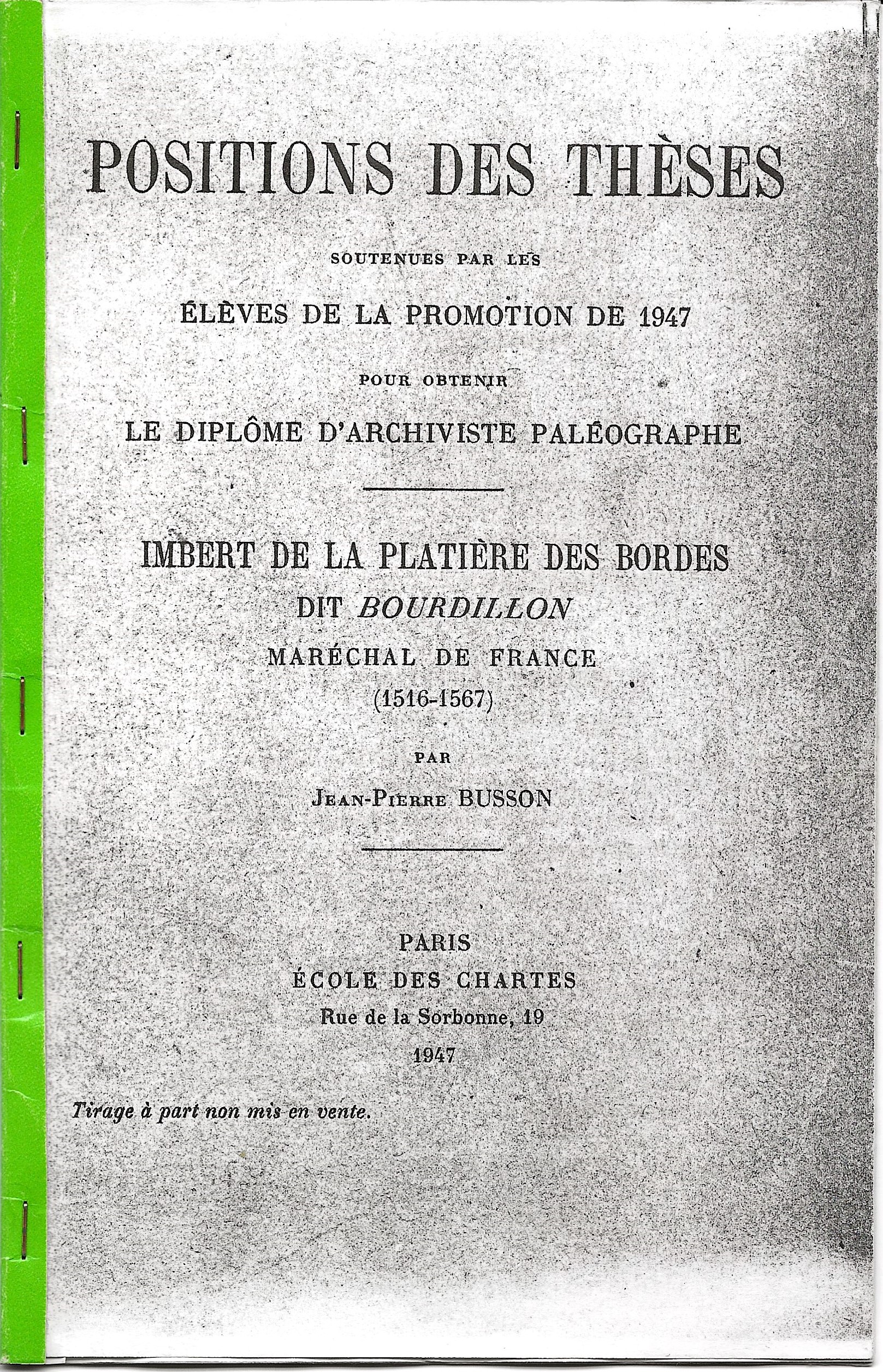 Thèse paléograpahie Jean-Pierre Buisson