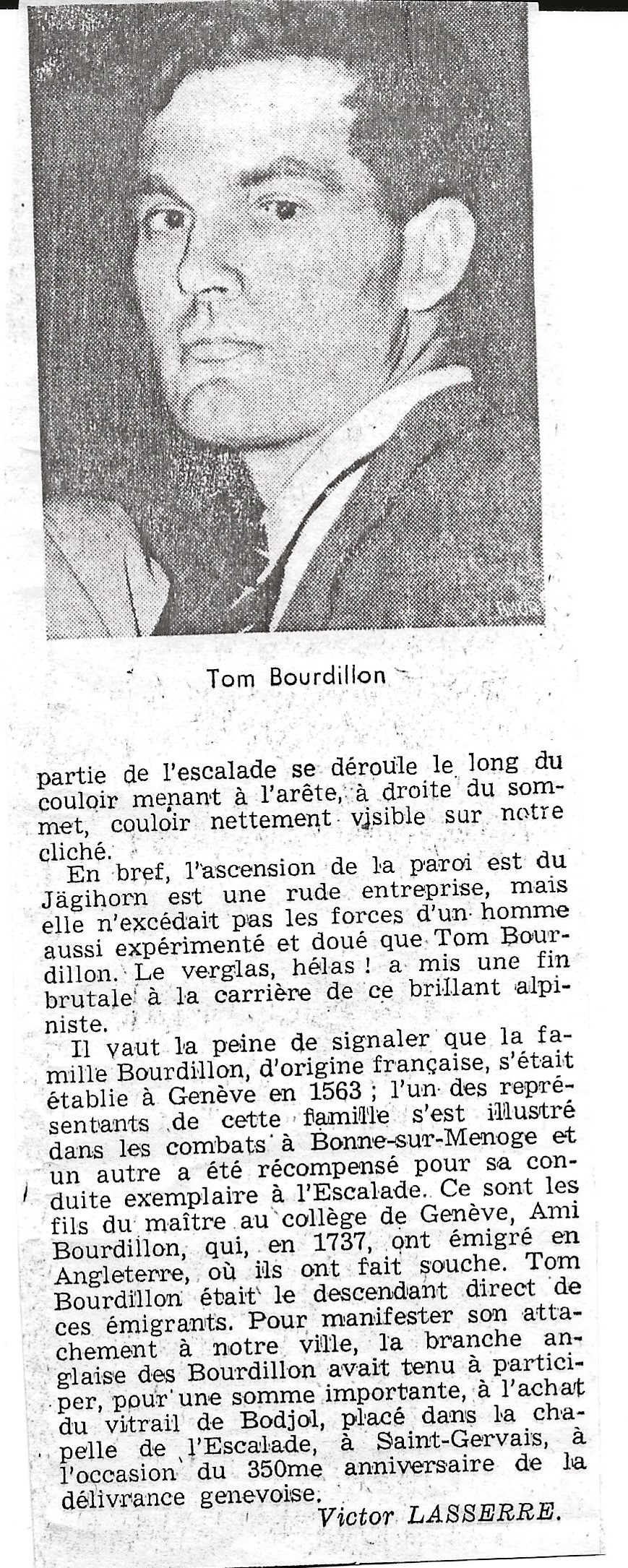 Tom l'alpiniste